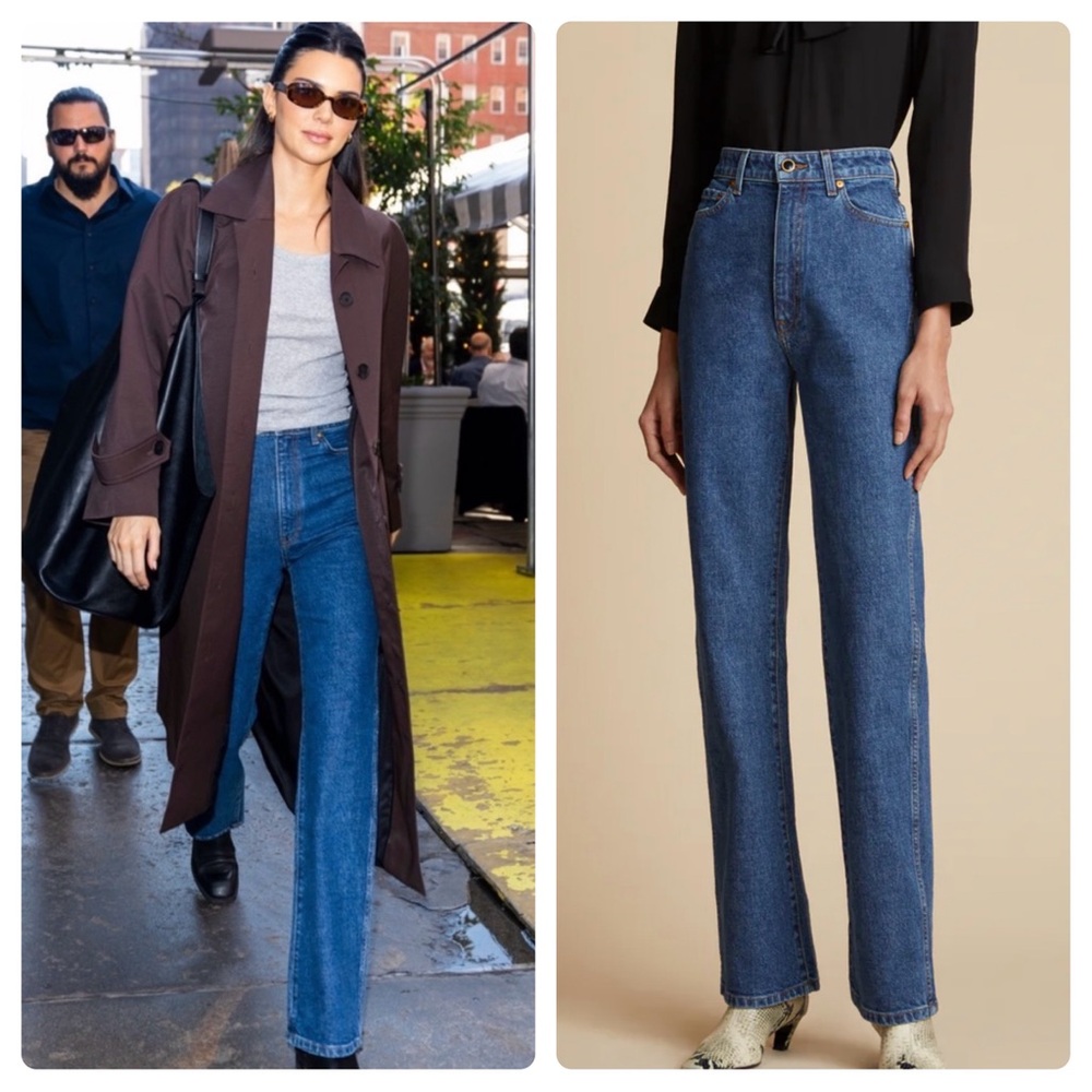 NWOT KHAITE Danielle Jeans In Montgomery 31 ASO Kendall Jenner